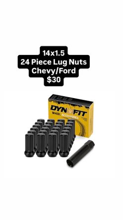 14x1.5 24 Piece Lug Nuts Chevy/Ford $30