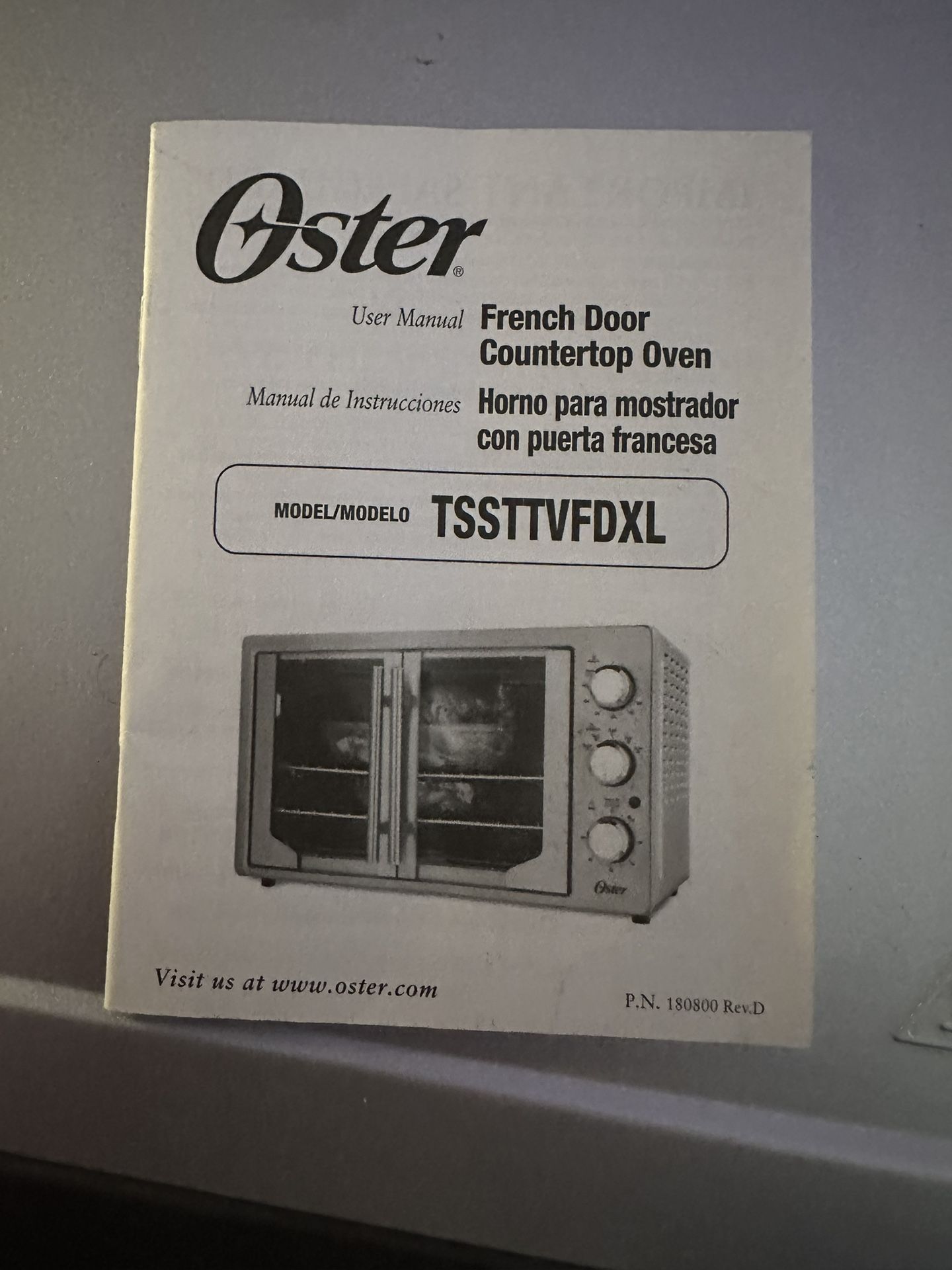 Oster French Door Countertop Oven