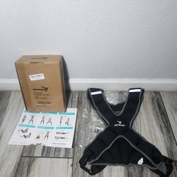 Empower Weighted Walking Vest for Women with Reflective Strips – Fixed 8lbs, Adjustable 4-10lbs (4 in1) or Adjustable10-16lbs (4 in 1), Strengthen Mus