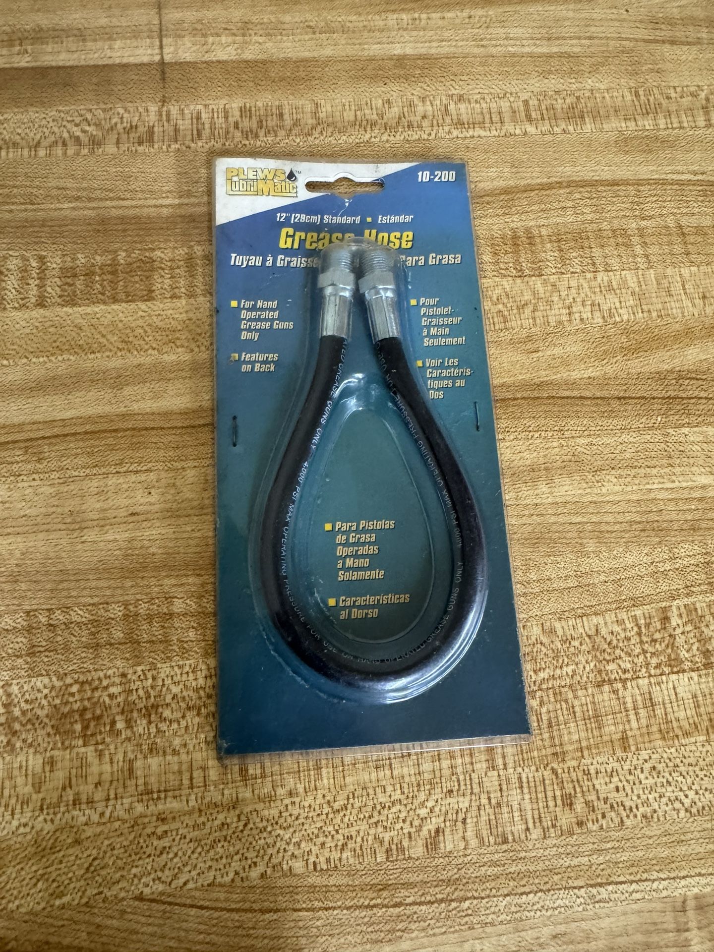 Plews Lubrimatic 12” Grease Hose 10-200