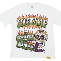Thats A Awful Lot Of Cough Syrup Cesar Chavez Alameda T-shirt White