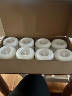 24 floating candles