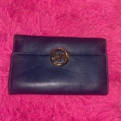 Michael Kors Blue Wallet 
