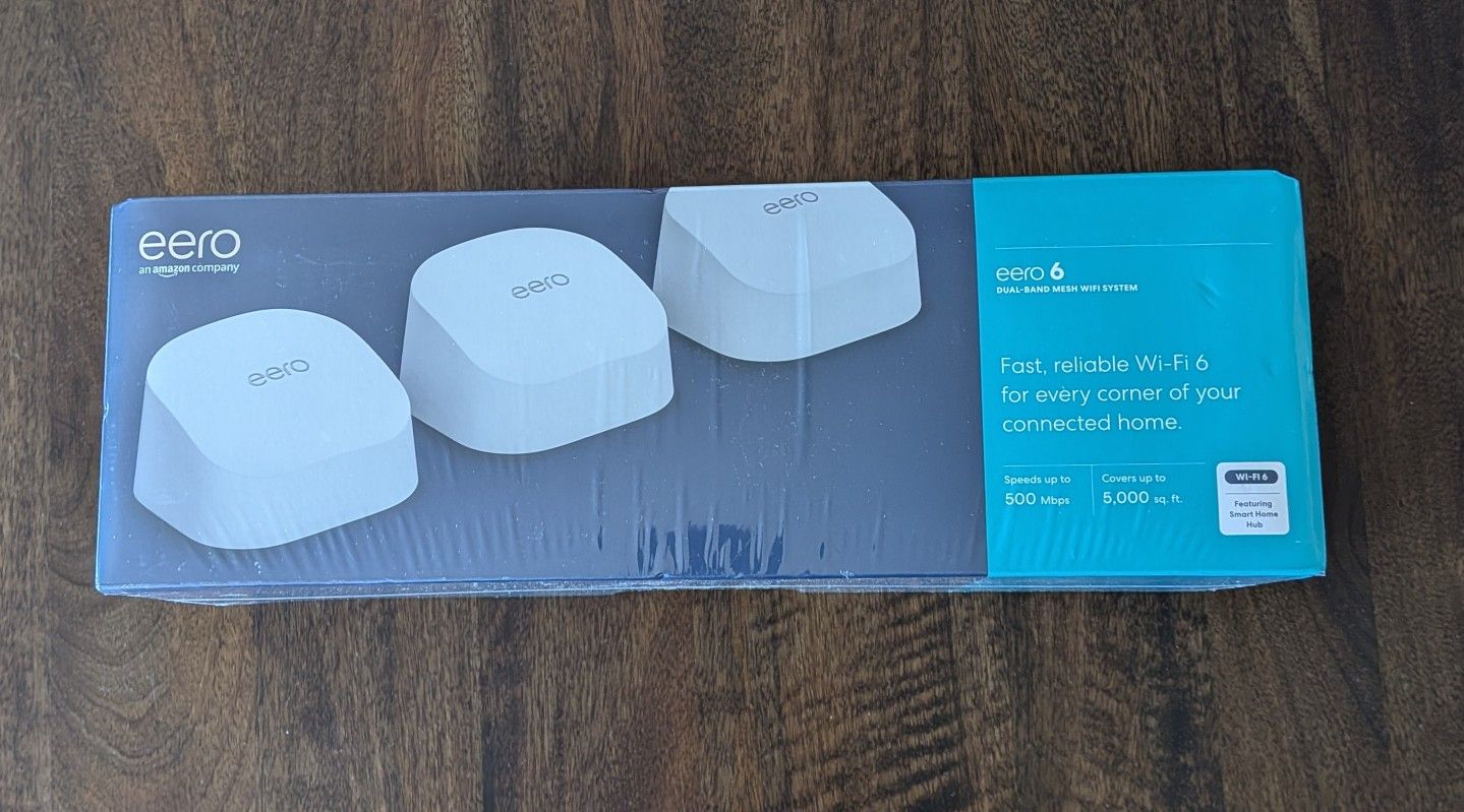 Amazon eero 6 Mesh Wifi System 3-Pack