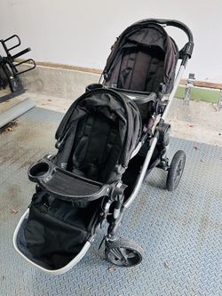 Baby Jogger City Select Double Stroller – 2 Kid Setup + Accessories