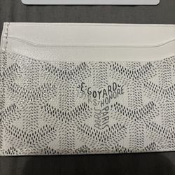 White Multiple Slot Card Holder