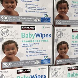 Kirkland 900 Baby Wipes 