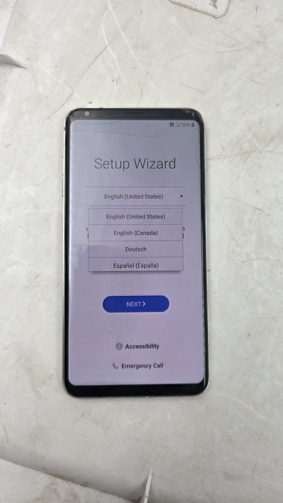 LG V30 LG-H932 64GB Silver Android Verizon for parts