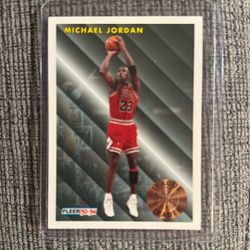 Michael Jordan 1993 Fleer Basketball Card