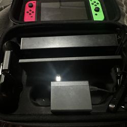 Nintendo Switch with Carrying Case