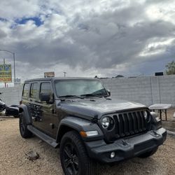 2021 Jeep Wrangler Unlimited Sport Altitude 4x4 Sport Altitude 4dr SUV Price $19,999 Mileage 117,391