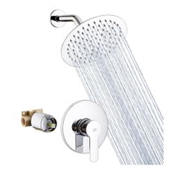 Shower Faucet Set, Bathroom Rainfall Shower System
