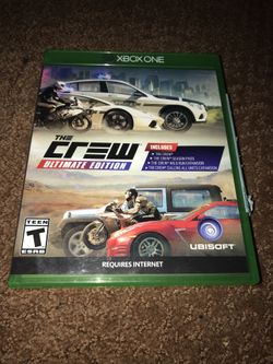 The Crew ultimate edition Xbox One