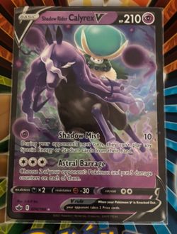 Shadow Rider Calyrex V 074/198 - Chilling Reign - Ultra Rare Holo Pokemon