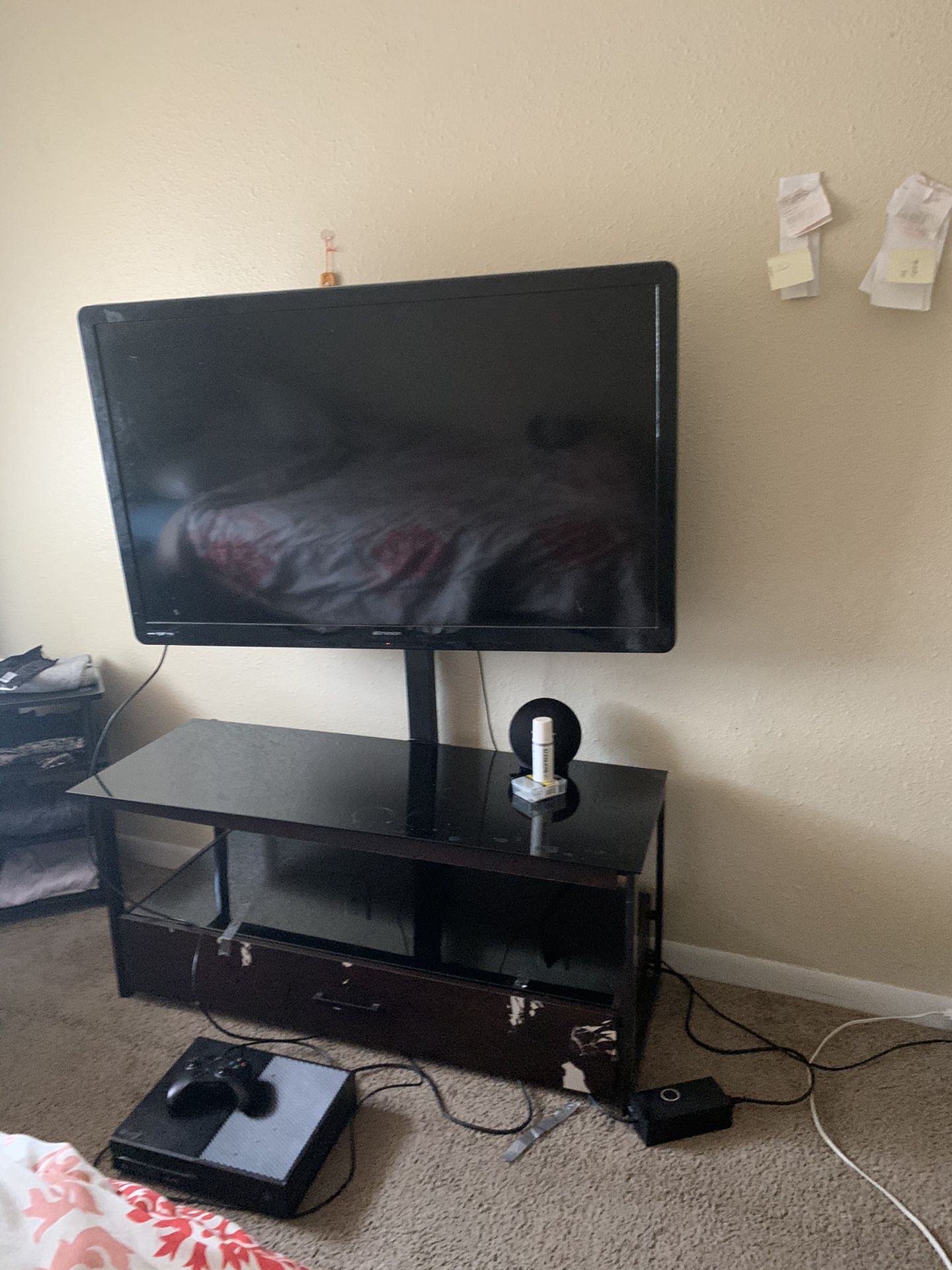 Tv Stand With Tv 55 Inch Have To Able To Come And Get It