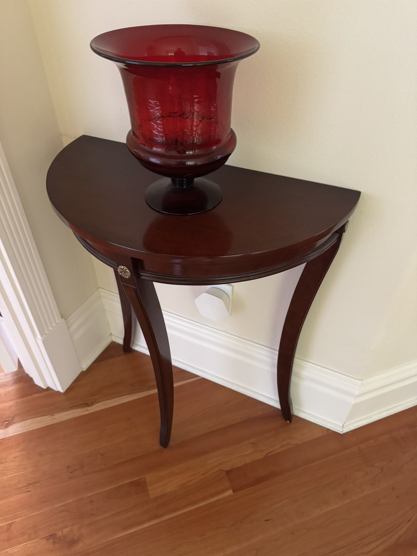 A Hall Way Half Moon Console