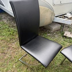 6 Dining Table Chair Set