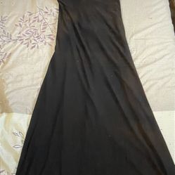 Long Black Dress Size S