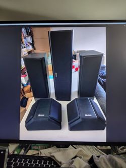 Axiom audio 5 speakers surround set