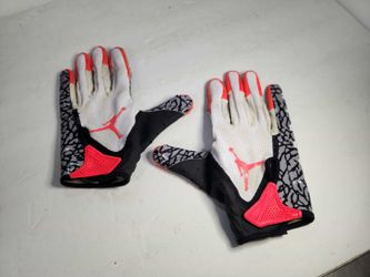 Nike Air Jordan Vapor Jet 7.0 Football Receiver Gloves Adult Medium Tackle/Flag