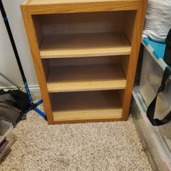 Wooden Bookshelf