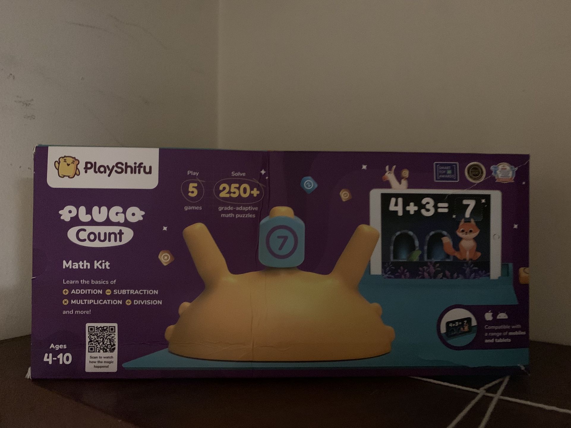 Plugo Playshift Count And Game pad Math Kit