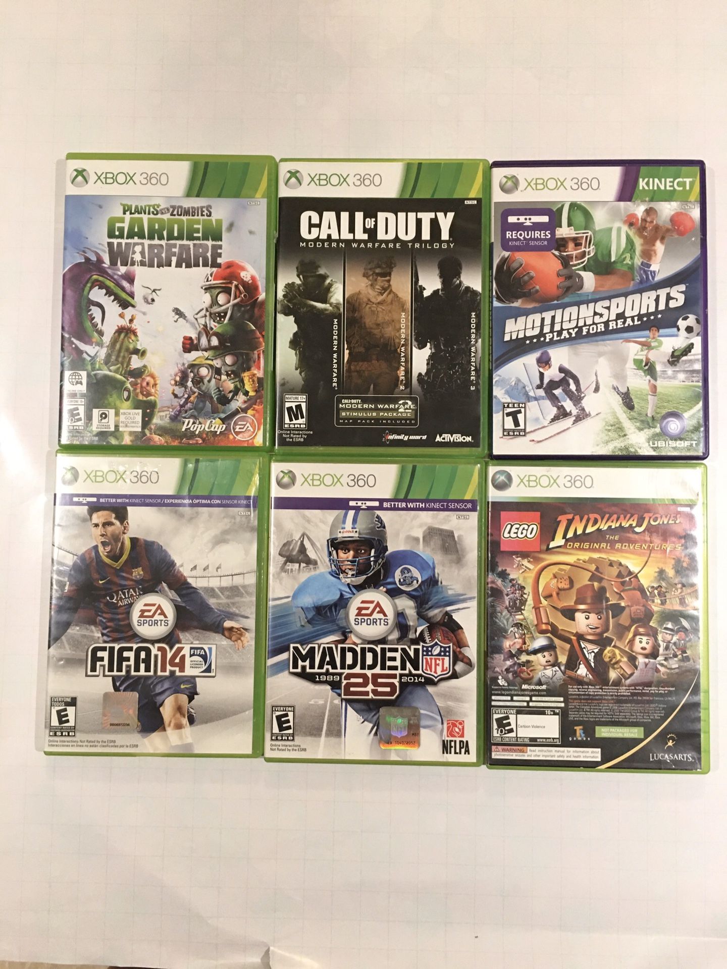 Xbox 360 Game Collection (16 Games)