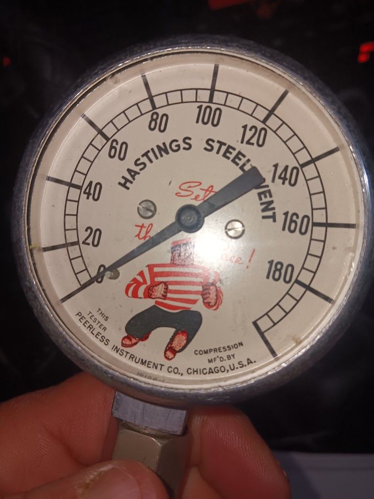 ANTIQUE HASTINGS COMPRESSION TESTER