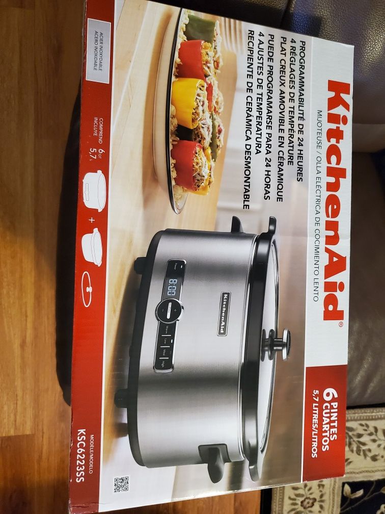 BRAND NEW KITCHEN AID SLOW COOKER