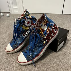 Superman Converse Shoes