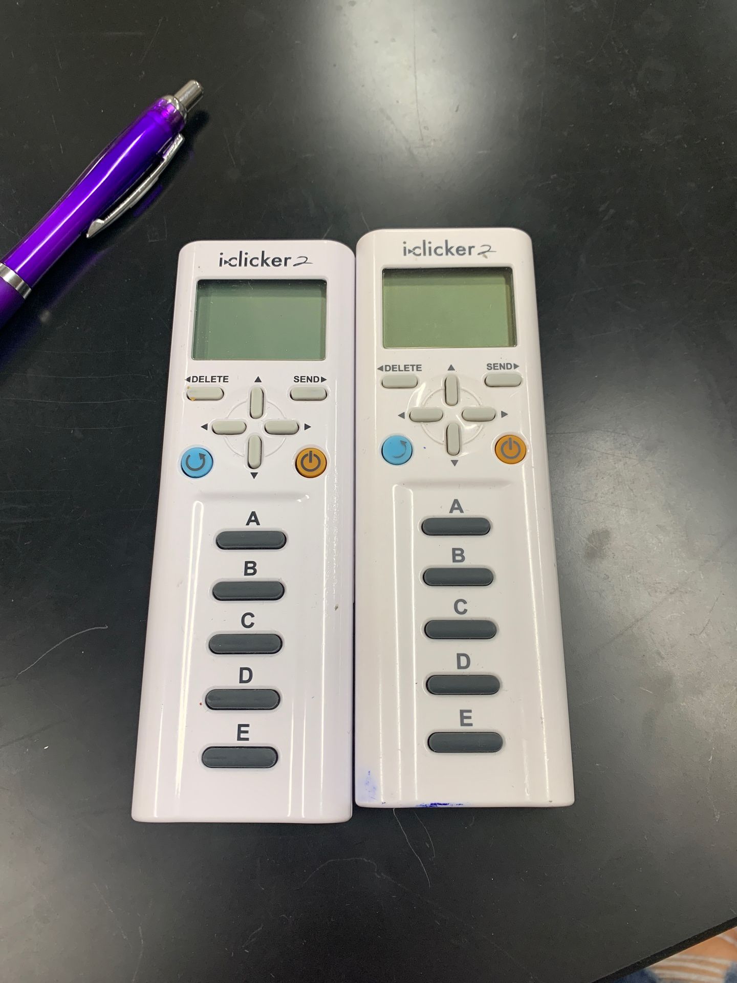 2 iclickers