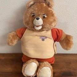 Vintage Toy Plush Teddy Ruxpin World of Wonders Untested As Is just $25 xox