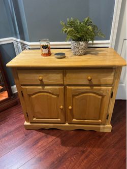 Solid Wood Buffet Cabinet / Sideboard with Storage
