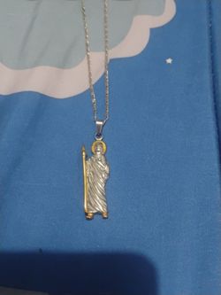 San Judas Tadeo plata