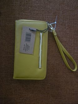 Steve Madden Bzippy Zip Around Wristlet Wallet