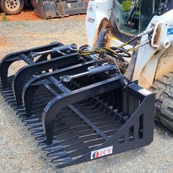 72” Grapple Bucket For Bobcat Skid Steer