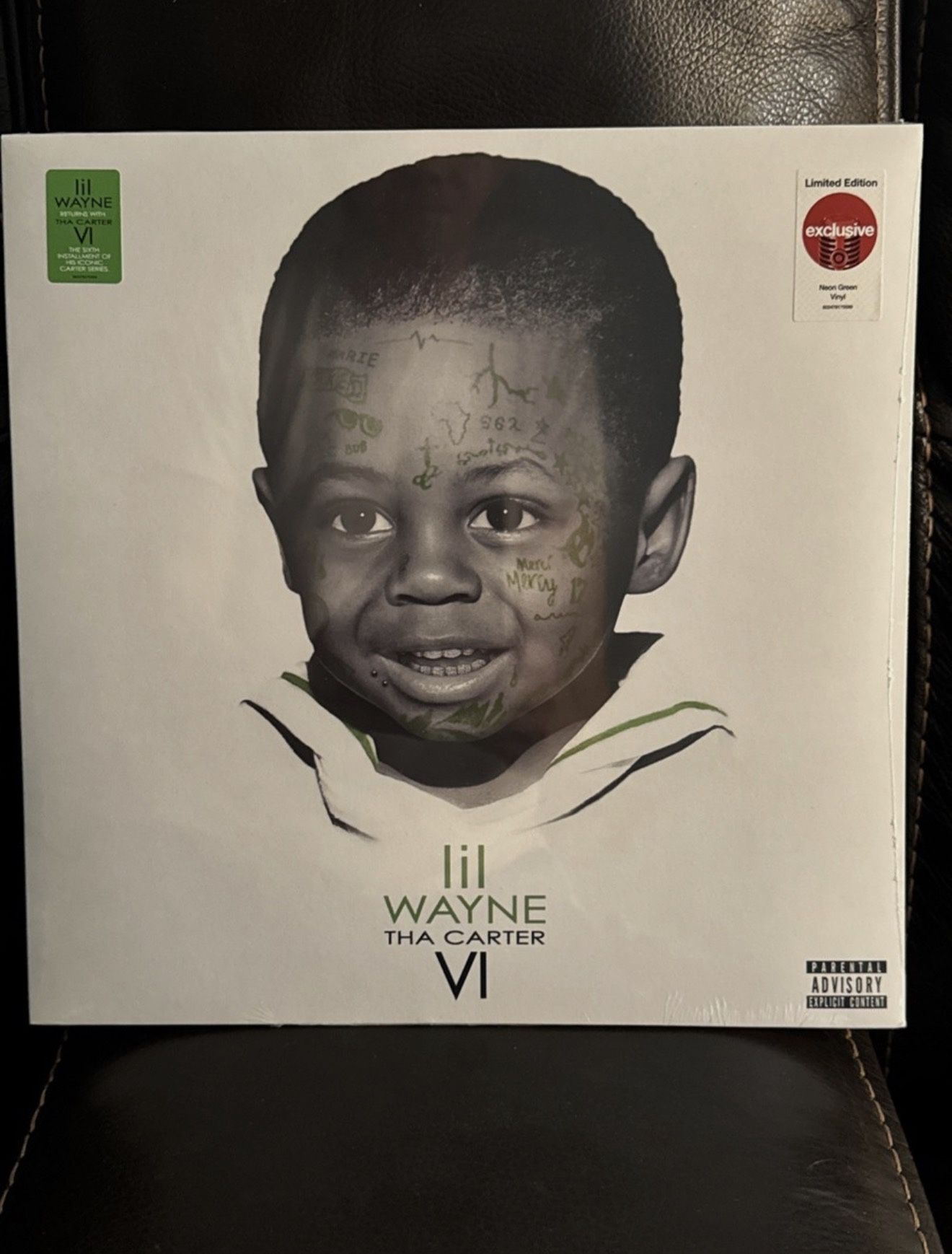 Lil Wayne Tha Carter VI Vinyl Record Neon Green