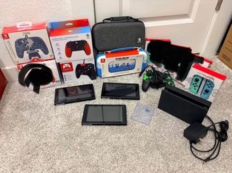 Nintendo switch console and bundles