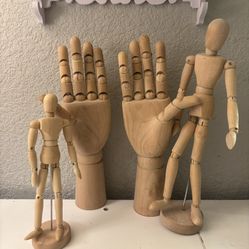 artist manikin (hand, Human Figure Moveable Models)