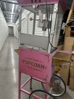 Vintage Popcorn Machine As-Is