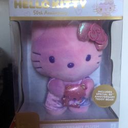 Hello Kitty 50th Anniversary Plush 