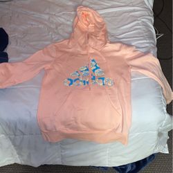 Adidas pink hoodie