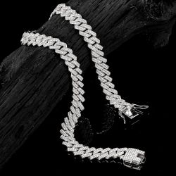 [BOGO] Iced Out CZ Cuban Link - 18K Gold