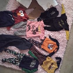 12-18 Size :) Boys Clothes,Pj's And Box Of Clothes 