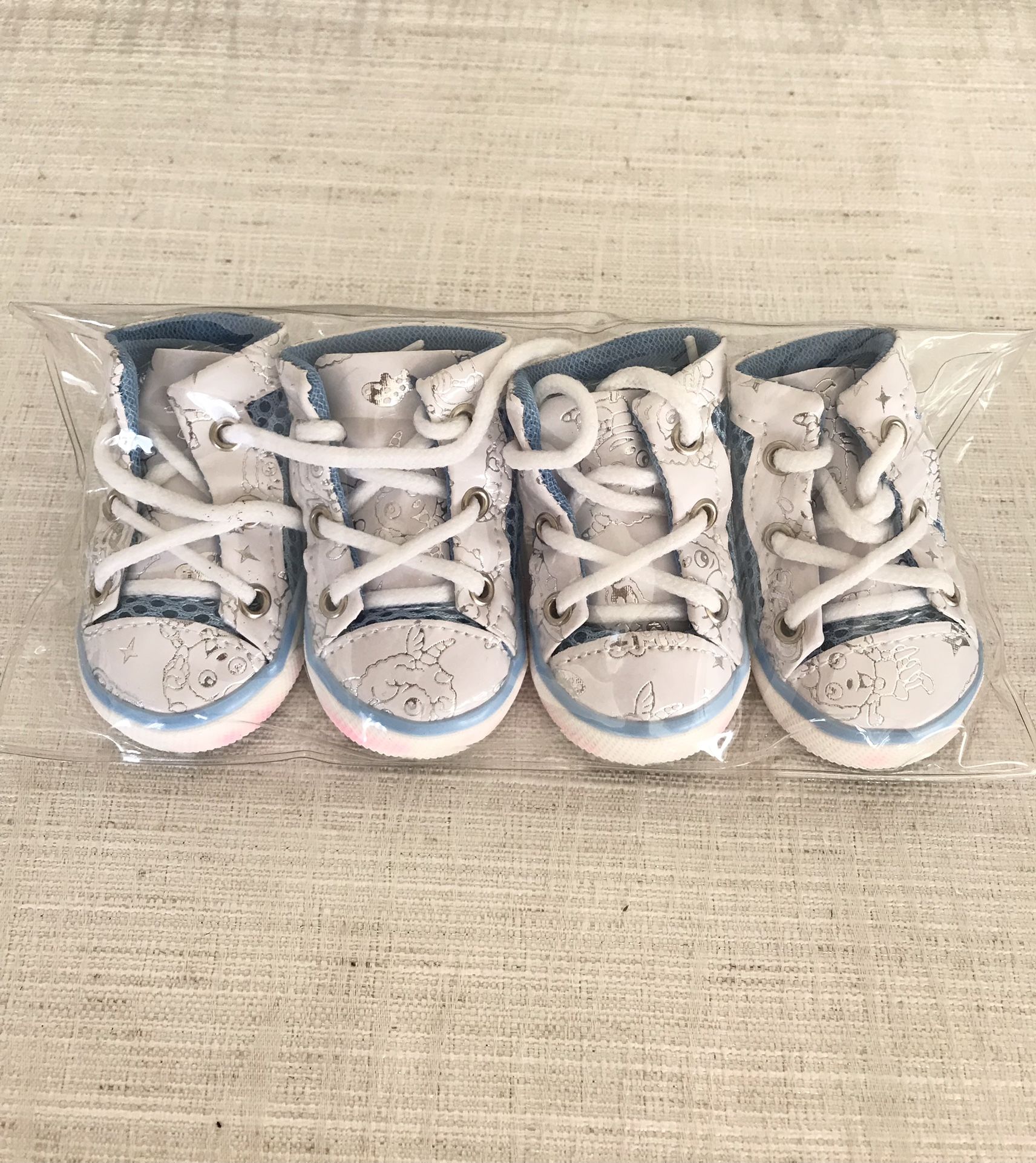 Puppy Shoes- 4 Pieces, None Slip - Made In Korea