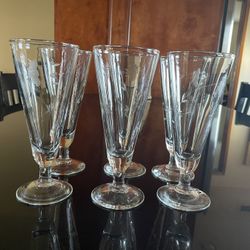 Princess House Pilsner Glasses