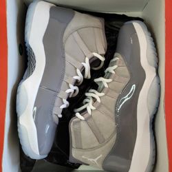 Jordan 11 Cool Grey Size 10