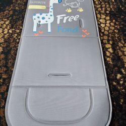 Baby Stroller Cushion Seat, Animal Giraffe Cartoon Star Pram Pushchair Soft Car Seat Liner Pad for Kids Stroller Cushion(Giraffe Grey)

