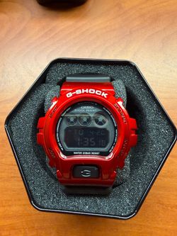 Black and Red G-Shock 6900