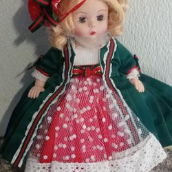 Christmas Victorian Yuletide Madame Alexander Doll Perfect Condition
